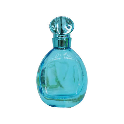 perfume bottle cheap recycled glass bottles black blue red pink green cap plastic and metal roll frog