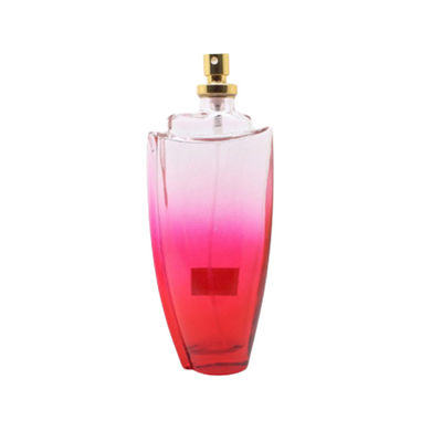 Cylinder Embossed Refillable Glass Perfume Bottle Suitable For Personal Care
