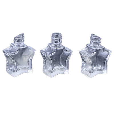 Clear Nail Polish Brush 3ML Star Glass Bottle