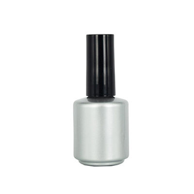 Screw Sealing Empty Glass Nail Polish Bottles 12ml Customized Surfuce Treatment