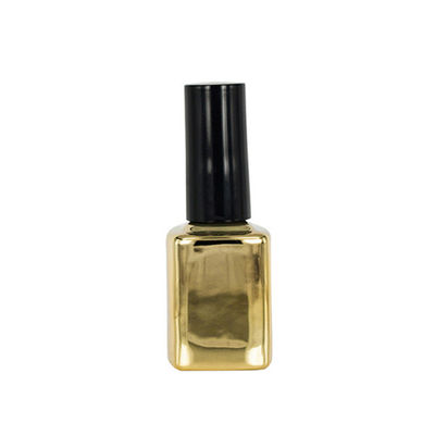 Screw Sealing Empty Glass Nail Polish Bottles 12ml Customized Surfuce Treatment
