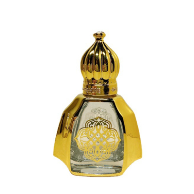 Bolas Rodantes de Vidrio Portátiles para Aceites Esenciales Perfume de Oro de Alta Gama 10ml